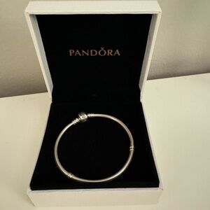 Pandora Moments Snake Chain Bracelet - Sterling Silver